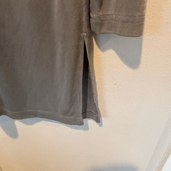 Rabbit Rabbit Rabbit Heather Gray Ribbed Knit Top/Tunic//Dress - Picture 4 of 6